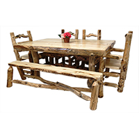 Aspen Grizzly Dining Table